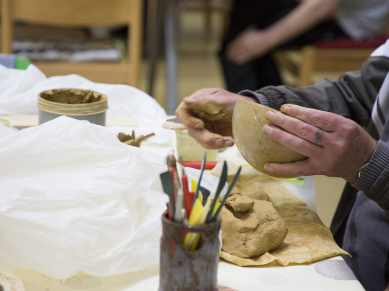 Töpfern im Immanuel Therapiezentrum Bad Liebenstein Töpfern im Immanuel Therapiezentrum Bad Liebenstein